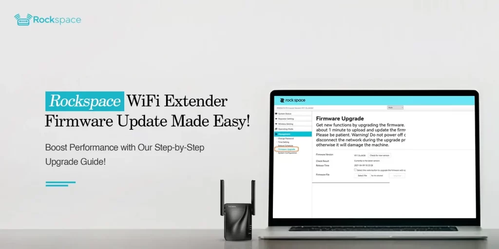 Rockspace WiFi Extender Firmware Update